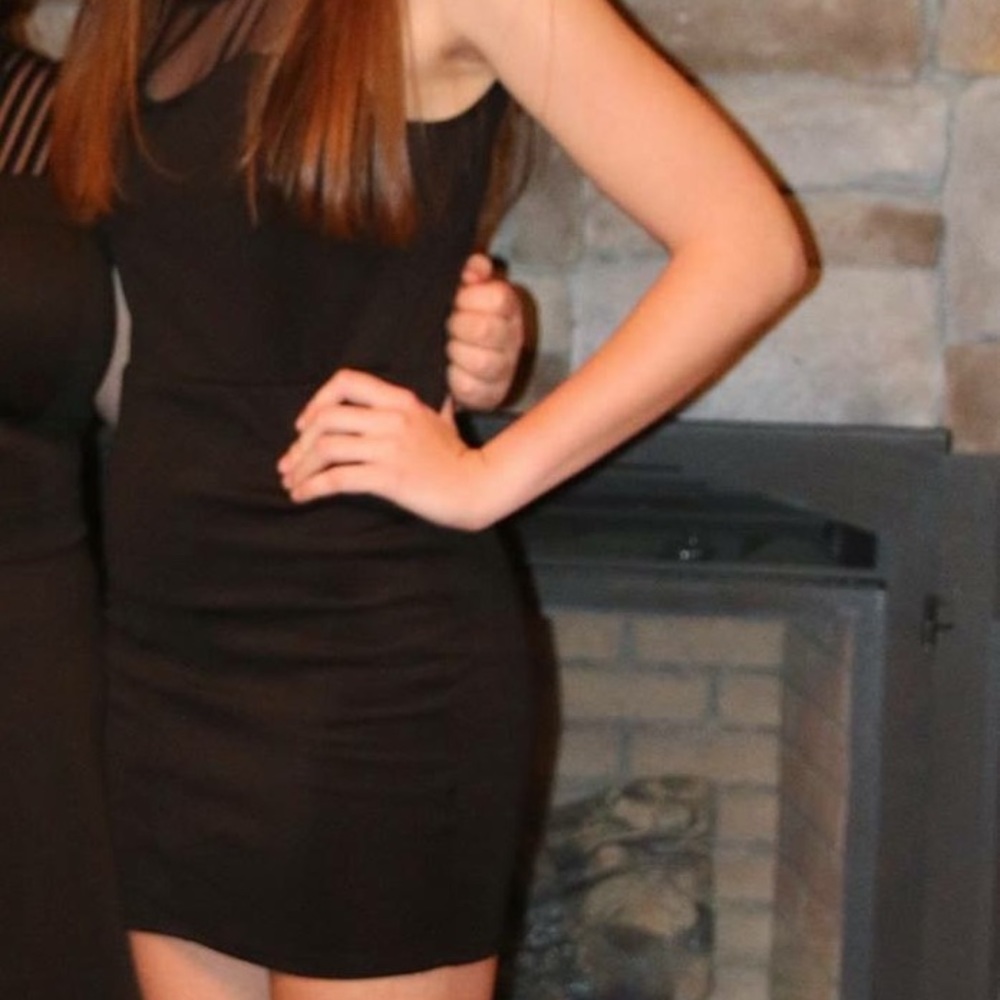 Juniors Size medium. Little black dress